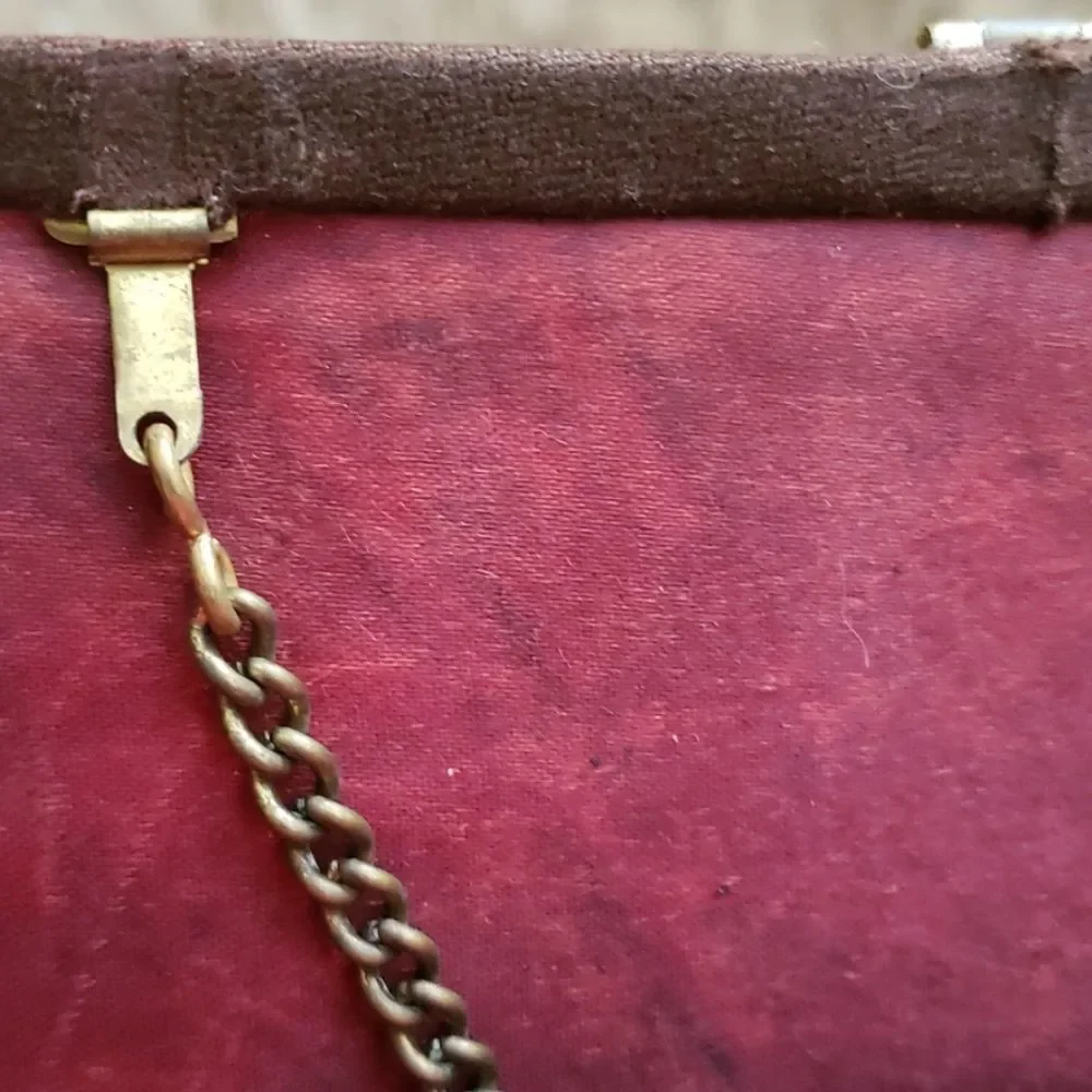 vintage handbag and clutch purse